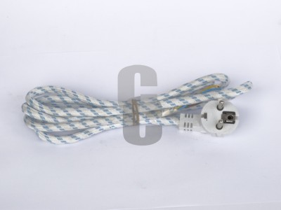 Кабел с уплетка + щепсел                                                                                                                                                                                                                                                                                    